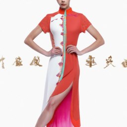 旗袍全开襟设计灵感
