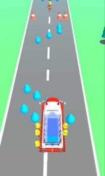消防员奔跑拯救城市0